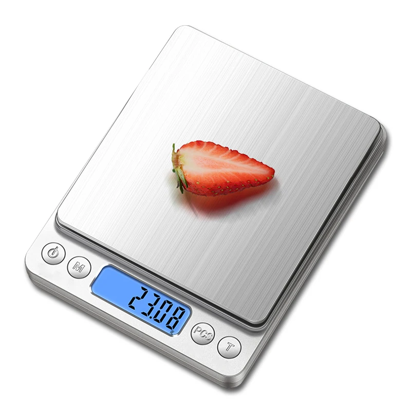 Balanza Digital Weight Weighing 200g 300g 1kg 0.1g 0.01g Kitchen Scales Balanzas De Cocina Gold Gram Scale Food Household Scales