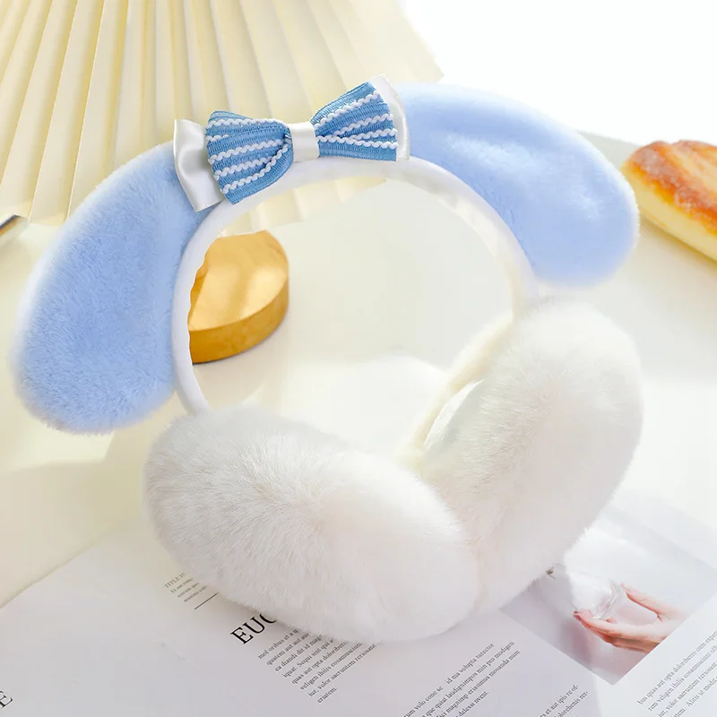 Korean Stylish Knot Headband Earmuffs Funny Cute Winter Warmth Ski Folding for Girls
