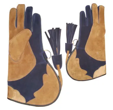 High Quality Falconry Hawk Eagle Gloves a Unique Mixture of Cow-Hide Leather Falconry Gloves