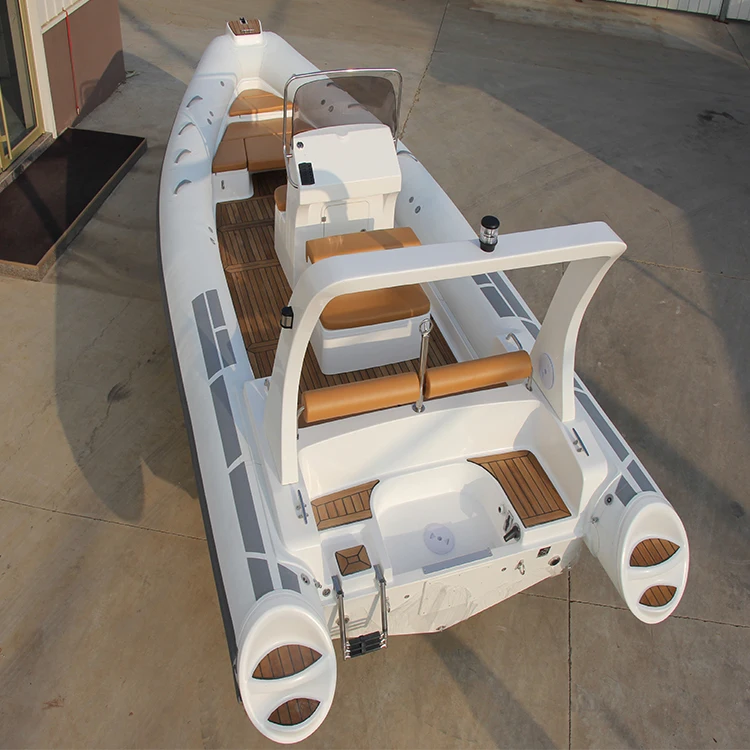 25ft yamaha моторная лодка 7 6 м Стекловолоконный корпус Hypalon рыболовная жесткая надувная для продажи