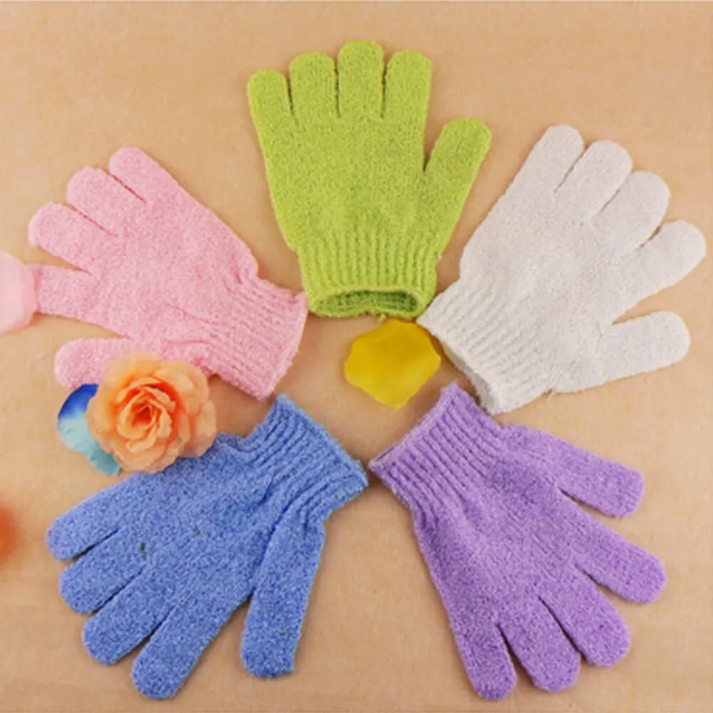 Wholesale Morocco bath gloves scrubbing viscose towel clothexfoliating gloves scrub mitt magic peeling glove exfoliating