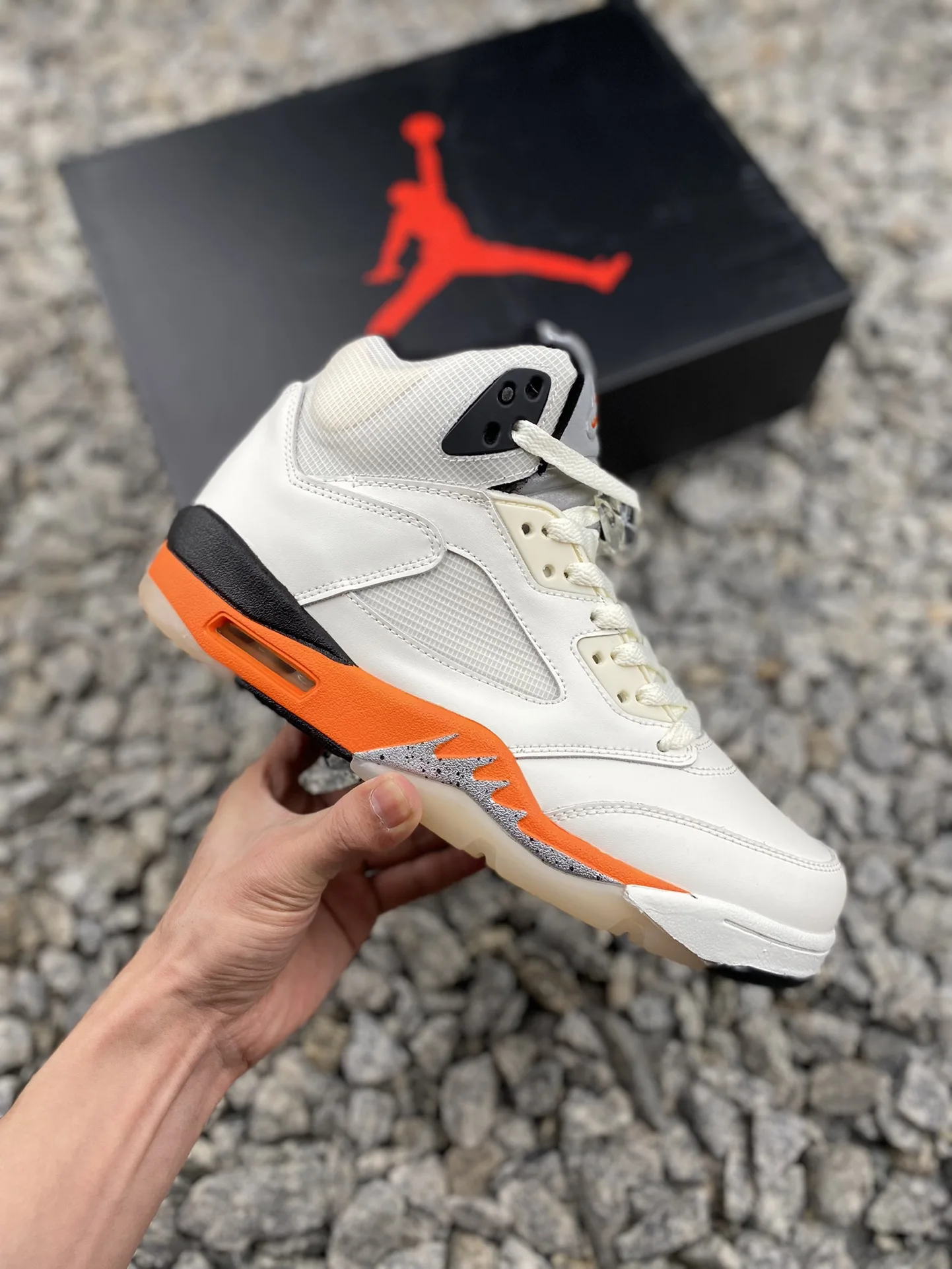 New Air Jordan 5 Basketball Shoes For Men Women High Sport Sneakers Nike AJ5 Broken boards Basketball Style Shoes