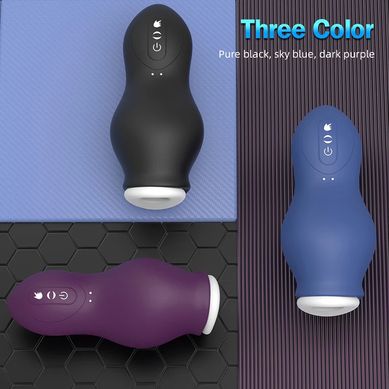 New Desgin Automatic Male Masturbator Cup Glans Massager Stroker Vagina Dildo Delay Lasting Trainer Sex Toy for Men s Fo