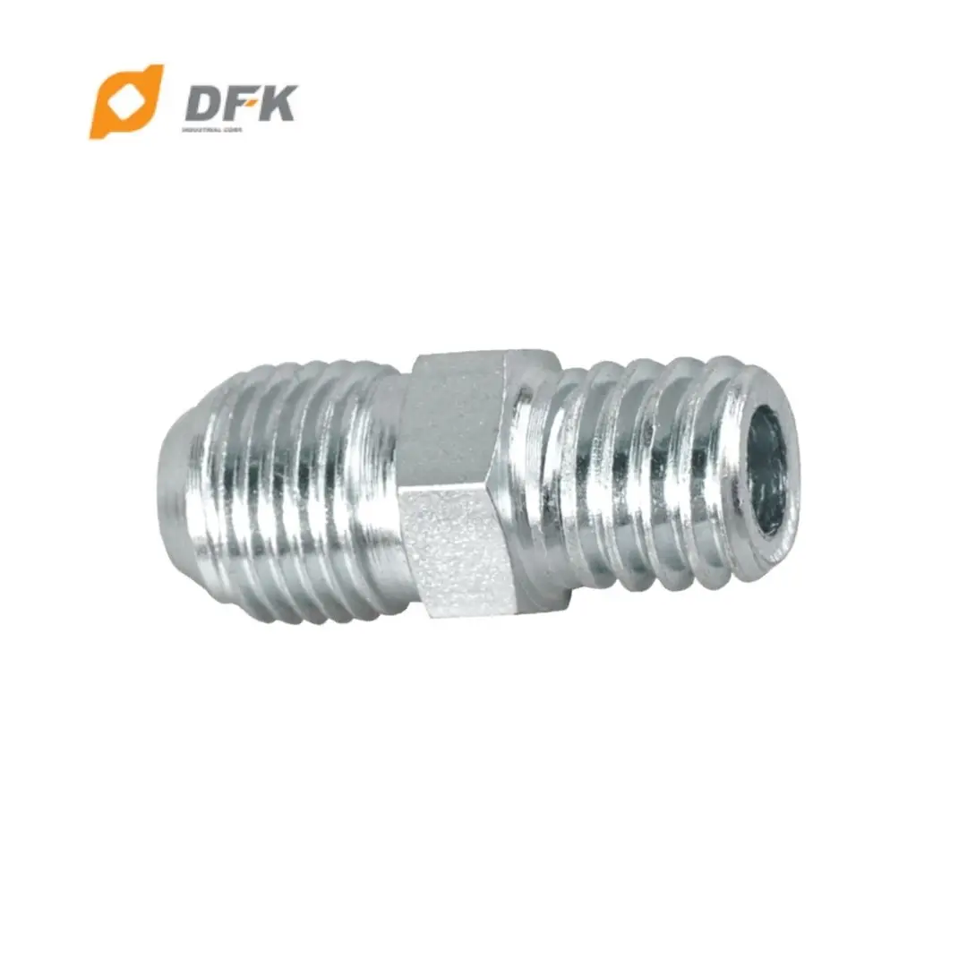 Industrial Male UNC Male JIC 37 Degree Connector