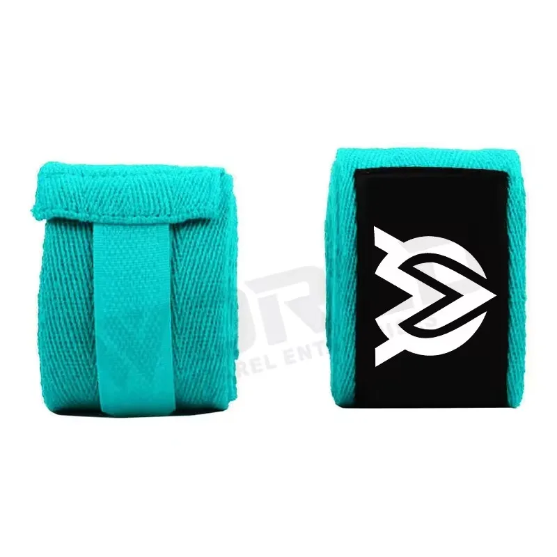 Custom Cross Fit Gym Fitness Power Training Strength Weight Lifting Boxing Elastic Hand Wraps Custom Designs Boxing Hand Wraps