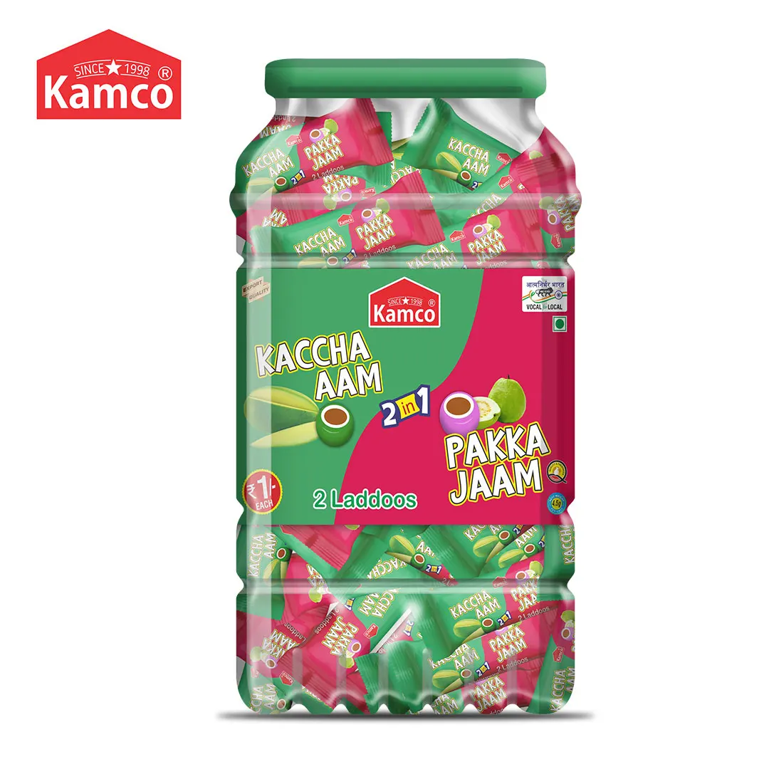 Export Quality Kaccha Aam - Pakka Jam 2 in 1 Two Laddoos