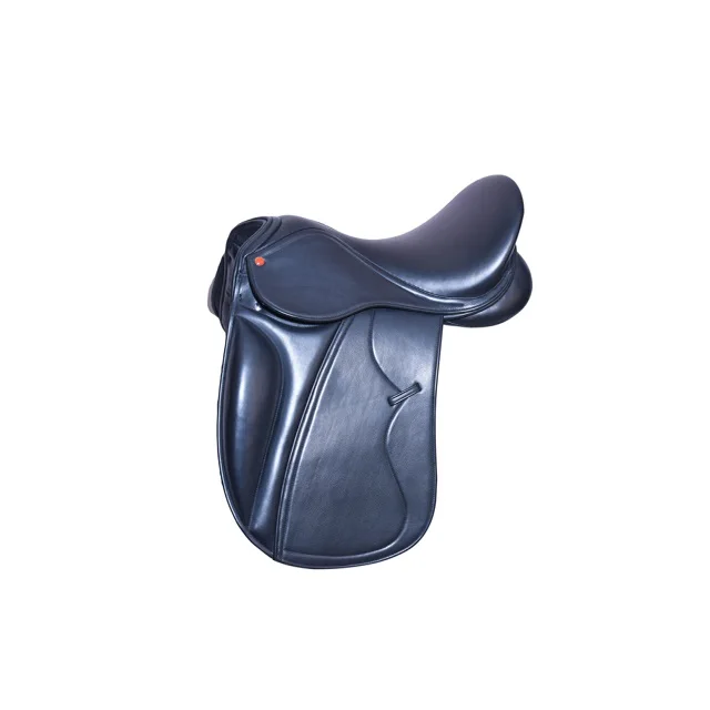 Best Selling Premium Quality Solid Colored Jumping Saddle Western Style for English Type Horse Racing Used by Indian Exporters