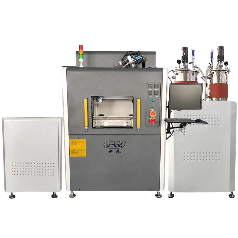 AB epoxy vacuum potting encapsulating machine vacuum chamber dispensing machine vacuum potting machine automatic dispenser