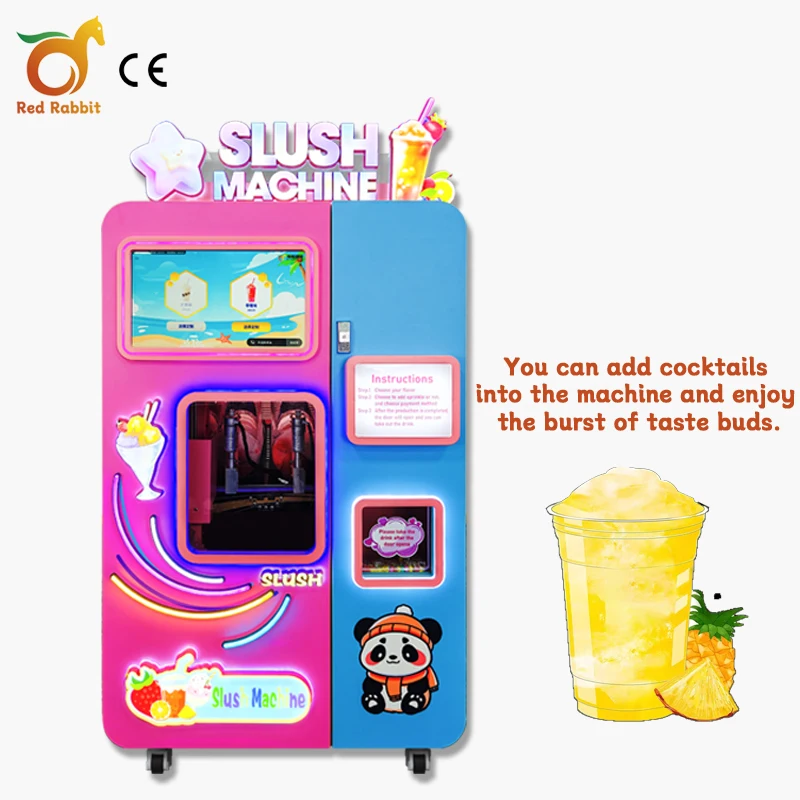 World First Fully Automatic Slush vending Machine Commercial Ice Slush Machine Granita Slush Machine
