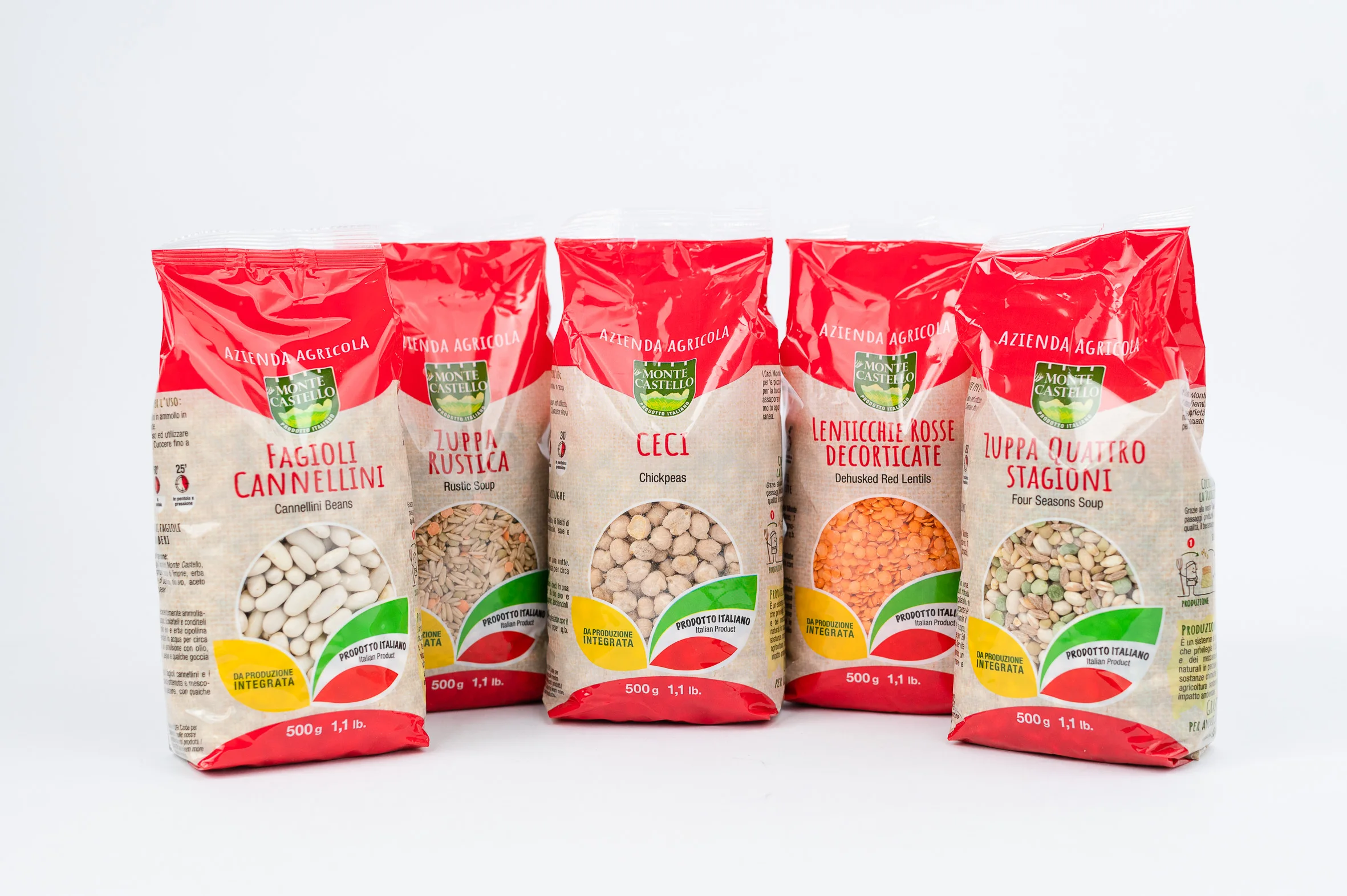 For wholesale Italian Lentils  500gr or 1kg  by  agriculture 100 % integrated control