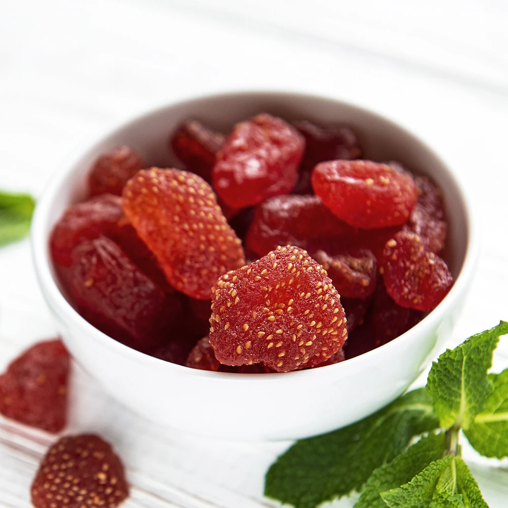 Dried strawberry Dehydrated fruit 100% Strawberry dry High quality made in Thailand products