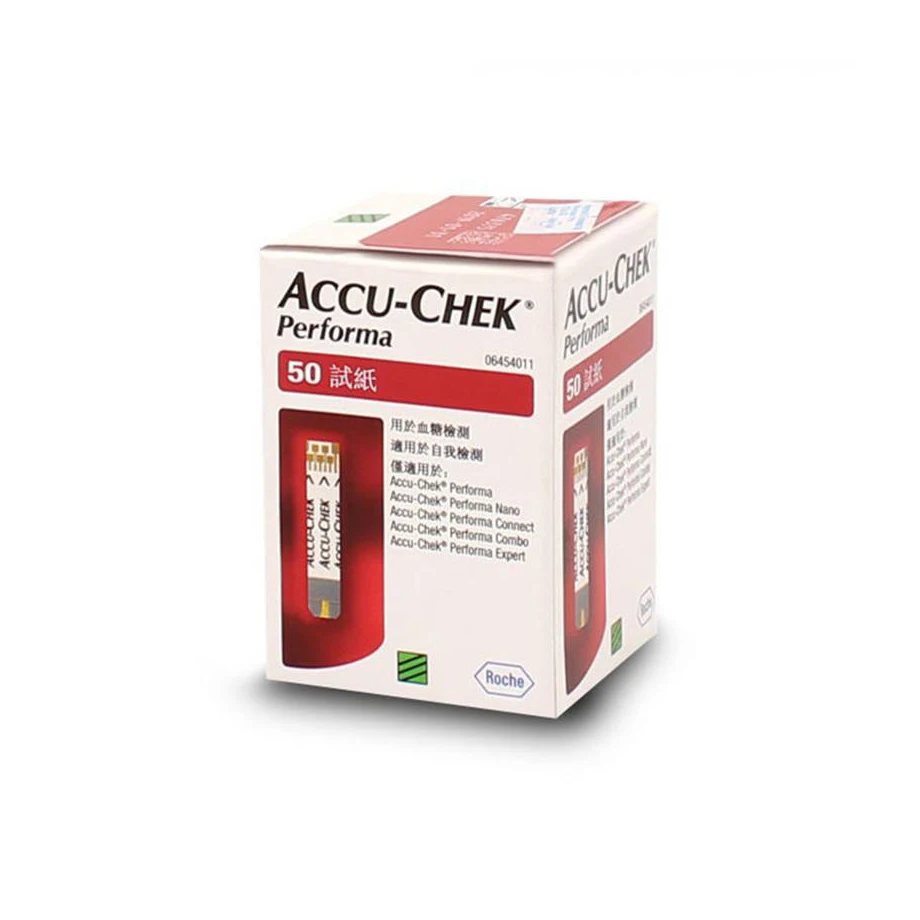 Accu-Chek Active Blood Glucose Test Strips, Pack of 50 Test strips (Multicolor)