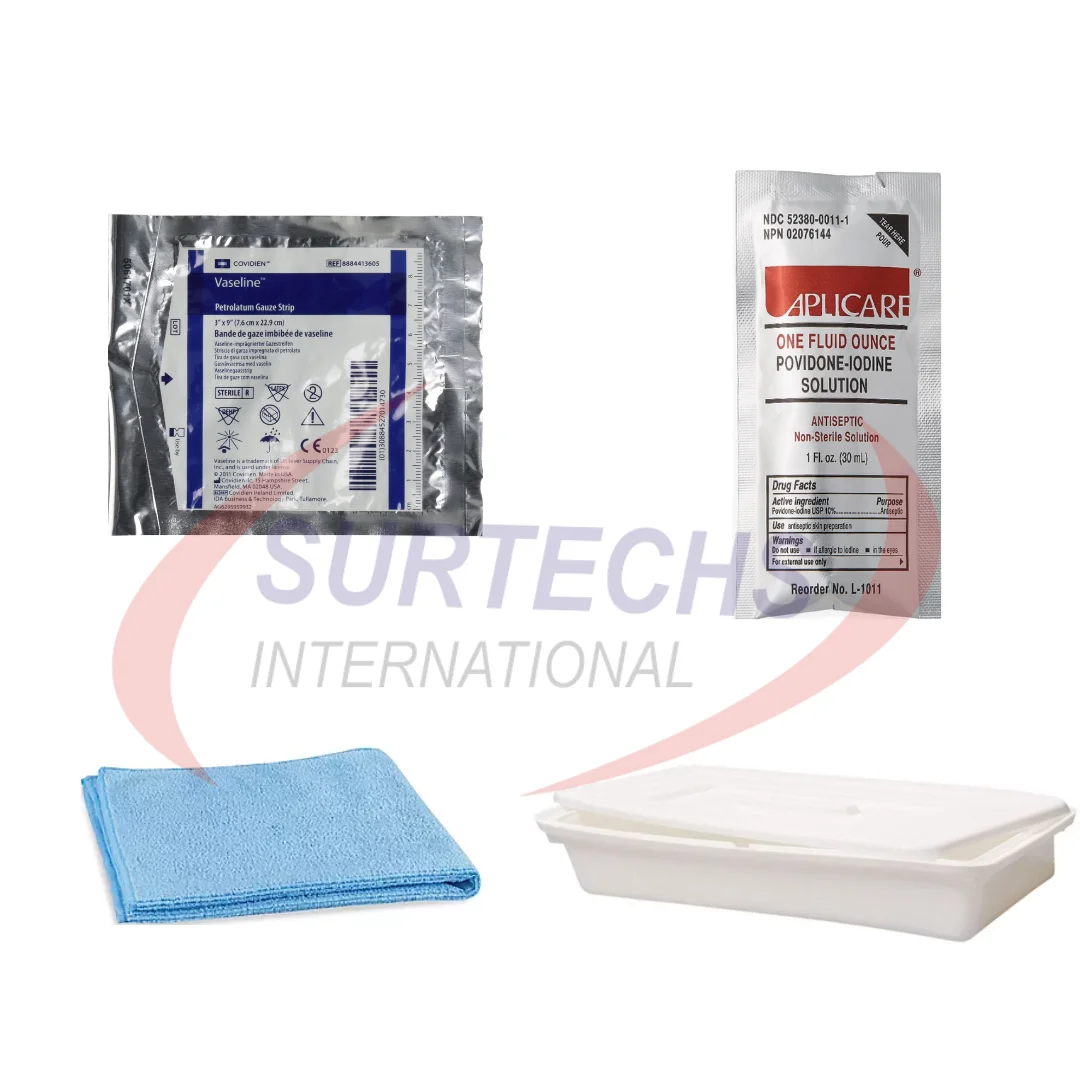 Top Quality Surtechs Standard Circumcision Tray Basic Medical Circumcision Procedure Pack Kit