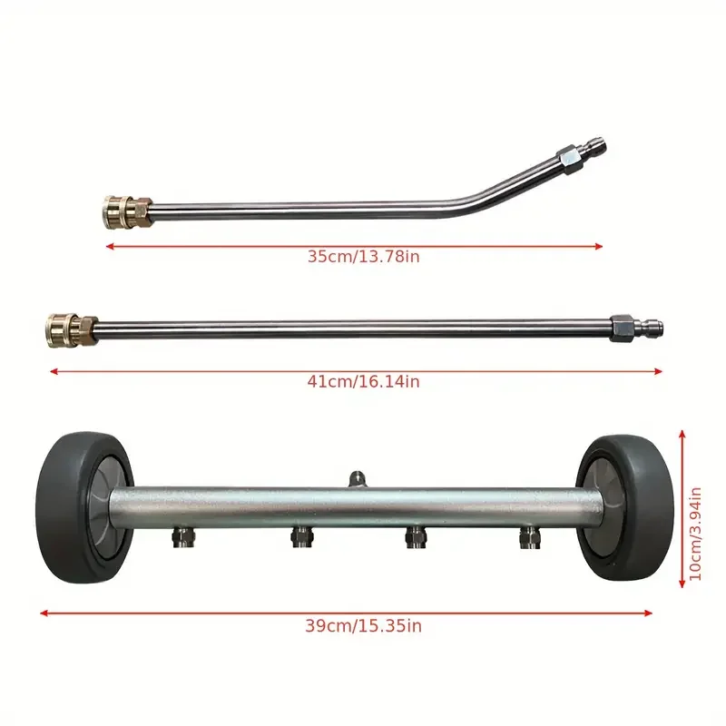Professional Car Undercarriage Washer System, Eco-Friendly Salt Removal, Rust-Proof Chassis Cleaning Tool for Truck and Vehicles