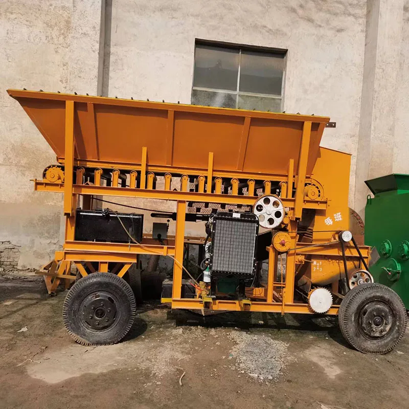 Factory direct garden and green soil crusher   farm special soil crusher  Park earth crusher Motor type