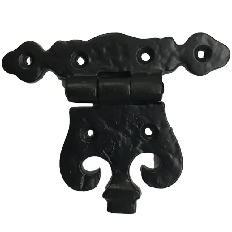 Customized Decorative Antique Brass/Cast Iron Door Hinges Best Quality Hardware Screw Window Hinges for Sale