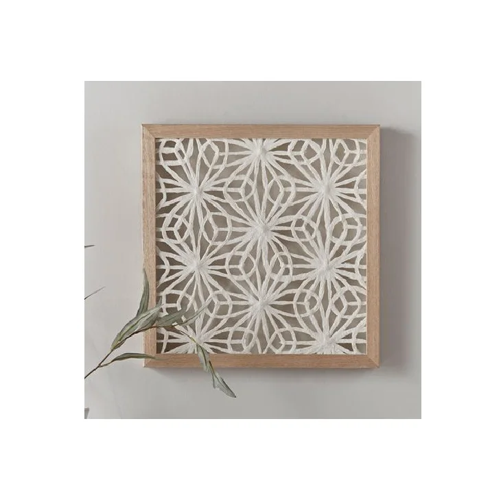 Новейшее поступление профессиональный дизайн круглой формы резная деревянная стеновая панель из МДФ для украшения стен дома и