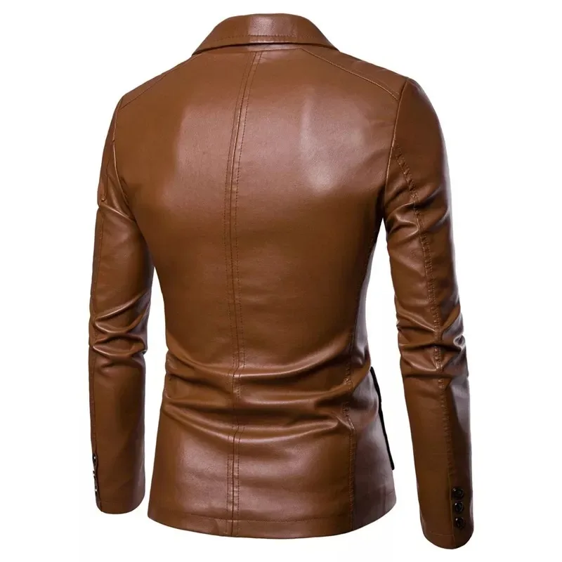 Top Quality Fashion Men black Genuine Lamb Leather Jacket/men leather jackets/Pakistan Leather Brown Leather Jackets