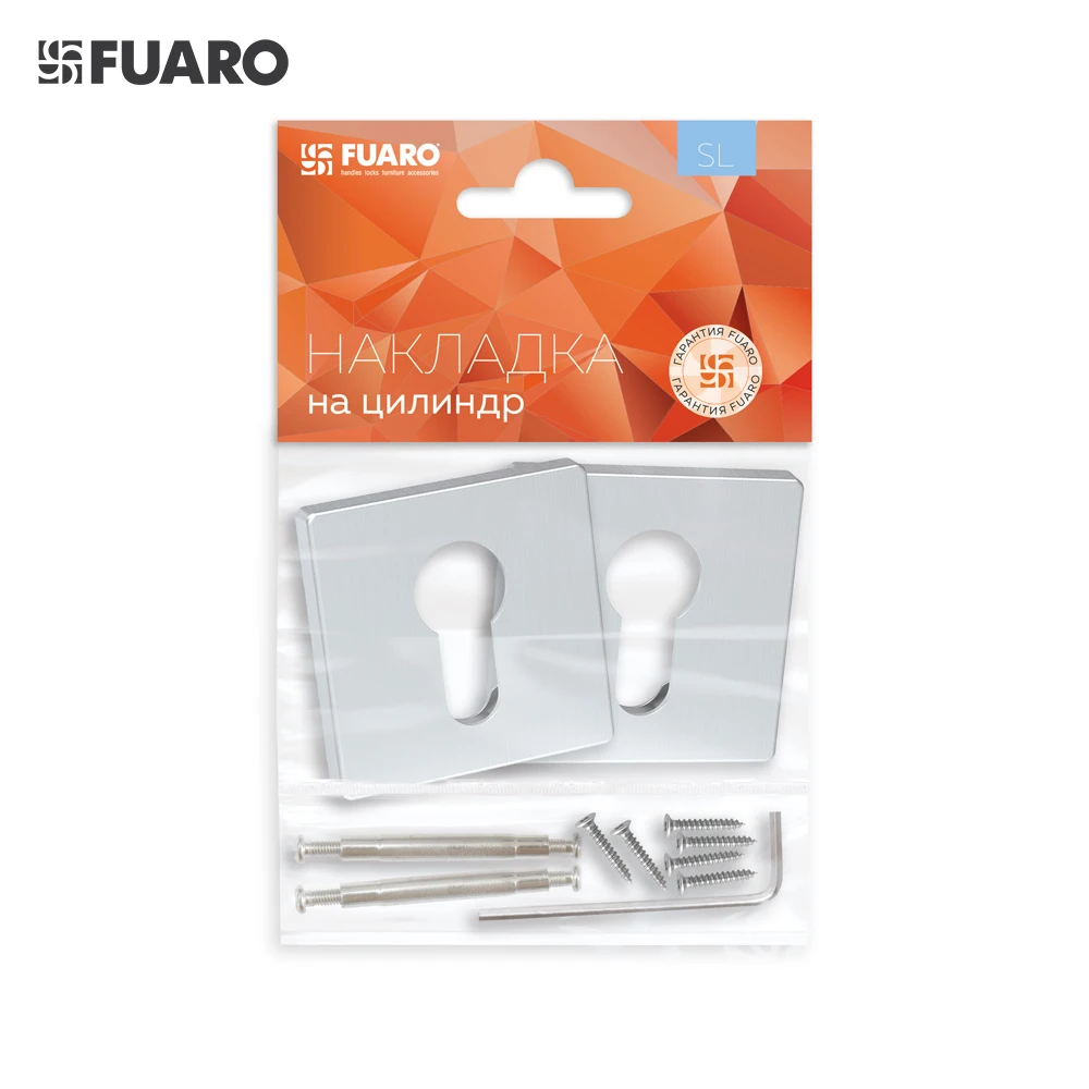 Decorative escutcheon for cylinder ET SL GR-23 Graphite