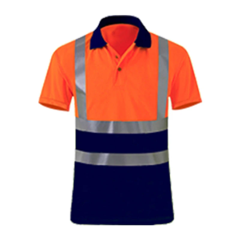 High Visibility Reflective Safety Hi Vis Work Shirt