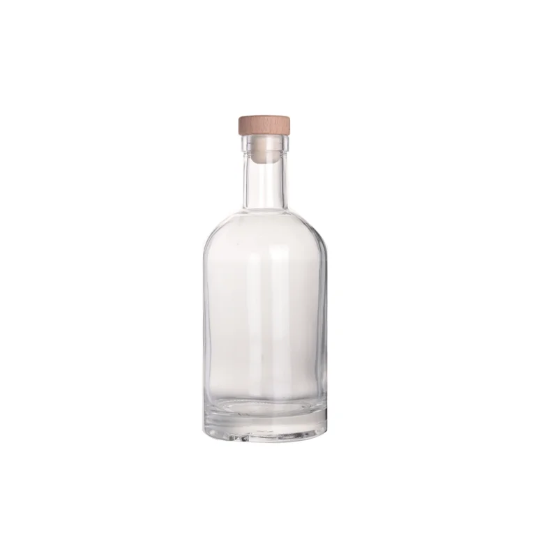 Weekly Deals 700ml Glass Bottles for Lemon-vodka Best Alcoholic Drinks Cheap Christmas Gift Empty Tequila Bottles for Sale