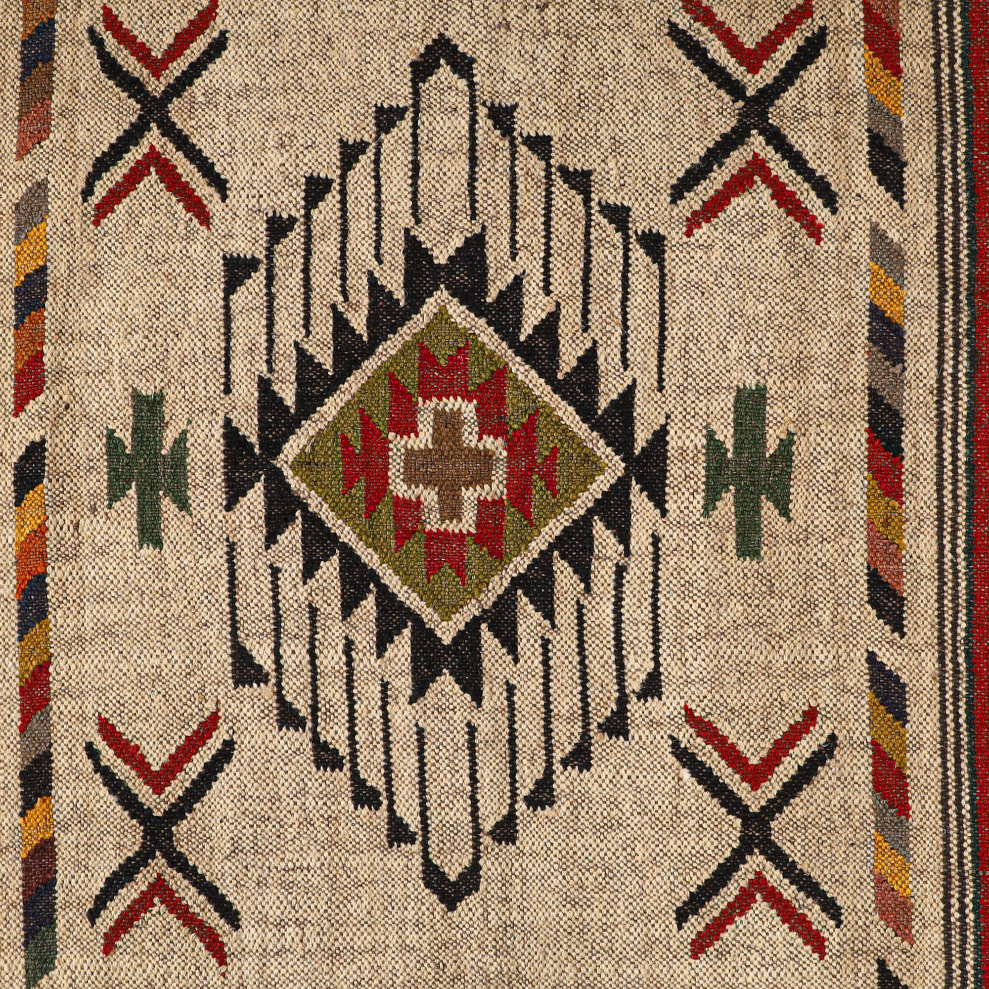 Handwoven Natural Jute Kilim Rugs Bohemian Turkish Design Wool Jute Rugs Home Decorative Custom Size India Room Door Decoration