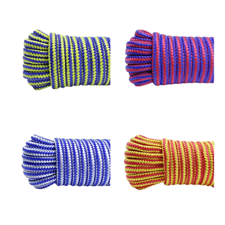 5mm 6mm 7mm flat dia mand polypropylene rope for cargo handling