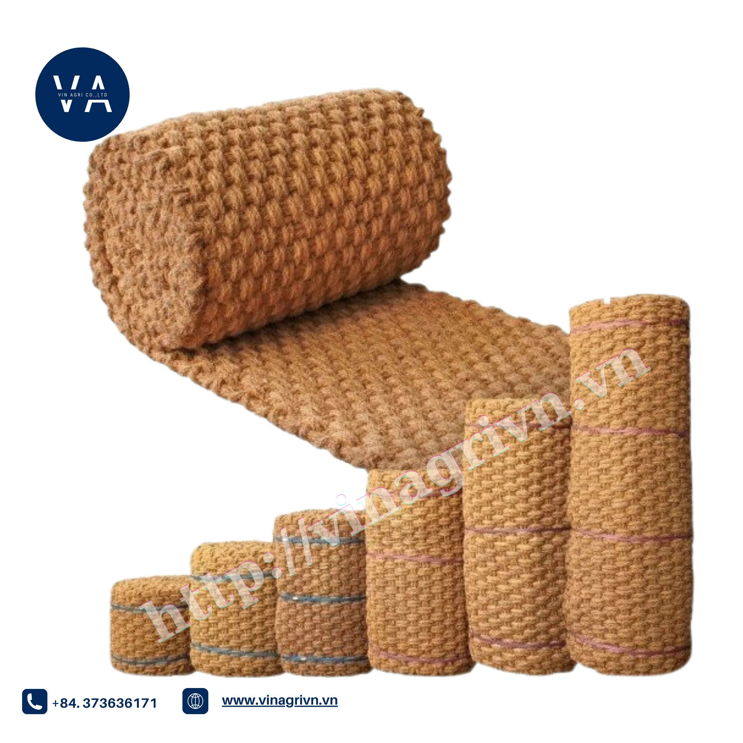 WHOLESALE NON SLIP COIR MAT COIR NET COIR ROPE FROM BENTRE VIETNAM PACKING BY ROLLS OR AS REQUIRED/ Ms.Kate (+84) 37 3636 171