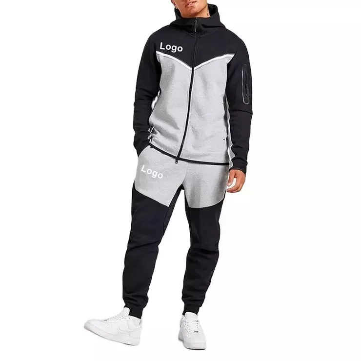 New Design Custom Sport Jogging Suits wholesale fitness men tech fleece tracksuit