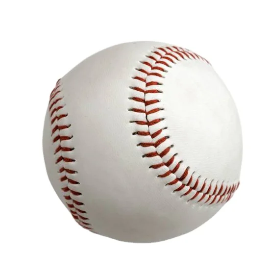 Экологичный бейсбольный мяч из твердой искусственной кожи по самой низкой цене, 9 дюймов