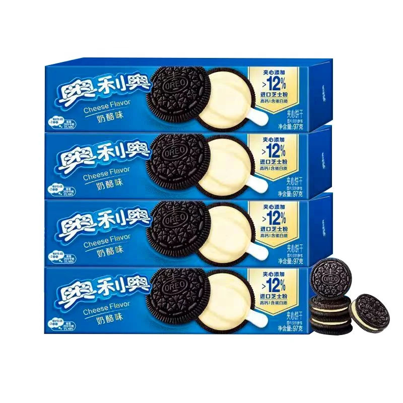 New Oreo Flavors Cookies Biscuits Cheese Flavor 97g Discounted Price Exotic Snacks Oreo Cookies