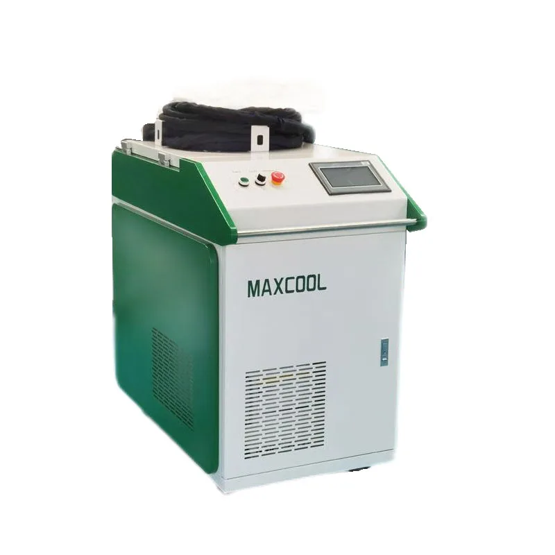 Maxcool волоконно-лазерный непрерывный волоконный лазерный очиститель для удаления металлического распылительного покрытия эпоксидной краски из конструкционной стали
