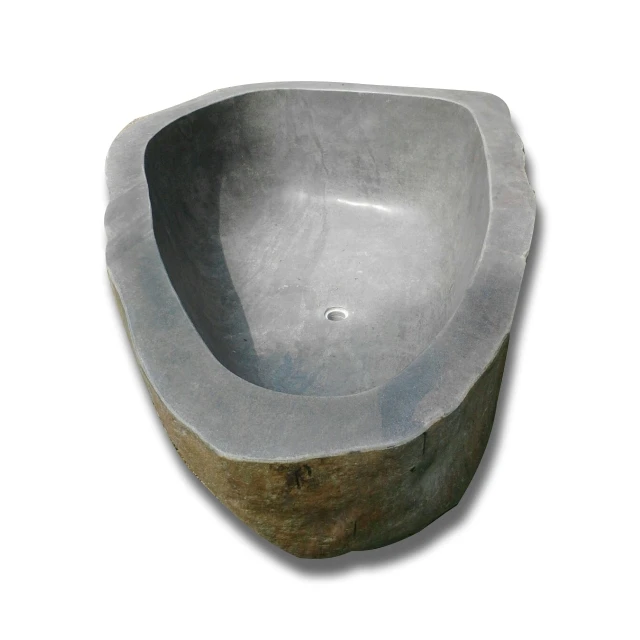 Hand Carved Stone Bathtub hand made Product Stone Bathtub and Bali for Soaking with Armrests from Indonesia