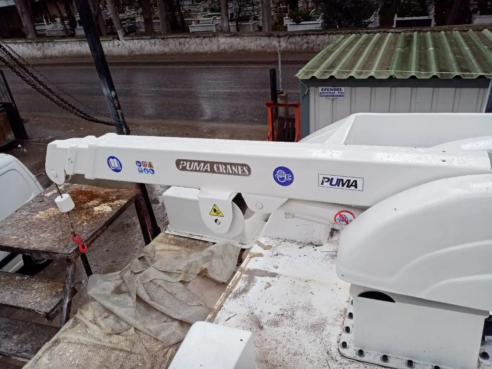 Puma Crane Marine Deck Telescopic Gantry Crane New 4 Ton 100 Ton Rated Electric Loading Capacity Gearbox Hoist Mechanism Farm