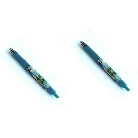 Sparkle with Seed Bead Pens Customize Your Writing: Seed Bead Pens Explore Creativity: Seed Bead Pens Artisanal Touch