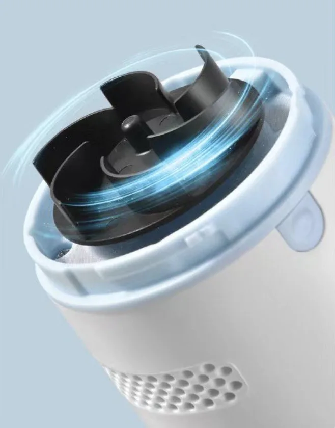 2022 New Model 3 in 1 Handy Powerful Mini Table Cyclone Vacuum Cleaner Office Pen Holder Desk Mini Trash Can