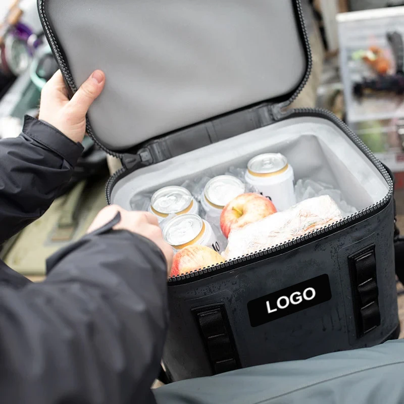 Wholesale fashion Type Camping High Quality Tpu Insulated Cooler Backpack Soft Beach Lunch Soft Cooler Bag With houlder Straps