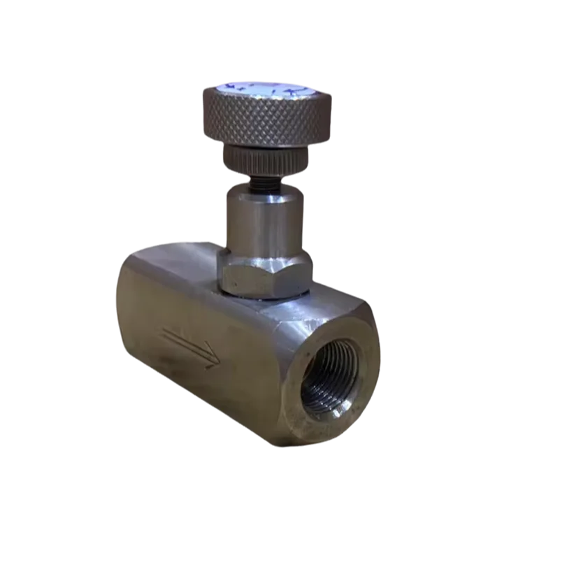 LCH Stainless Steel Needle Valve Shut Off Valve 1' BSP Female Thread High Pressure SS304 Needle Valve Thread