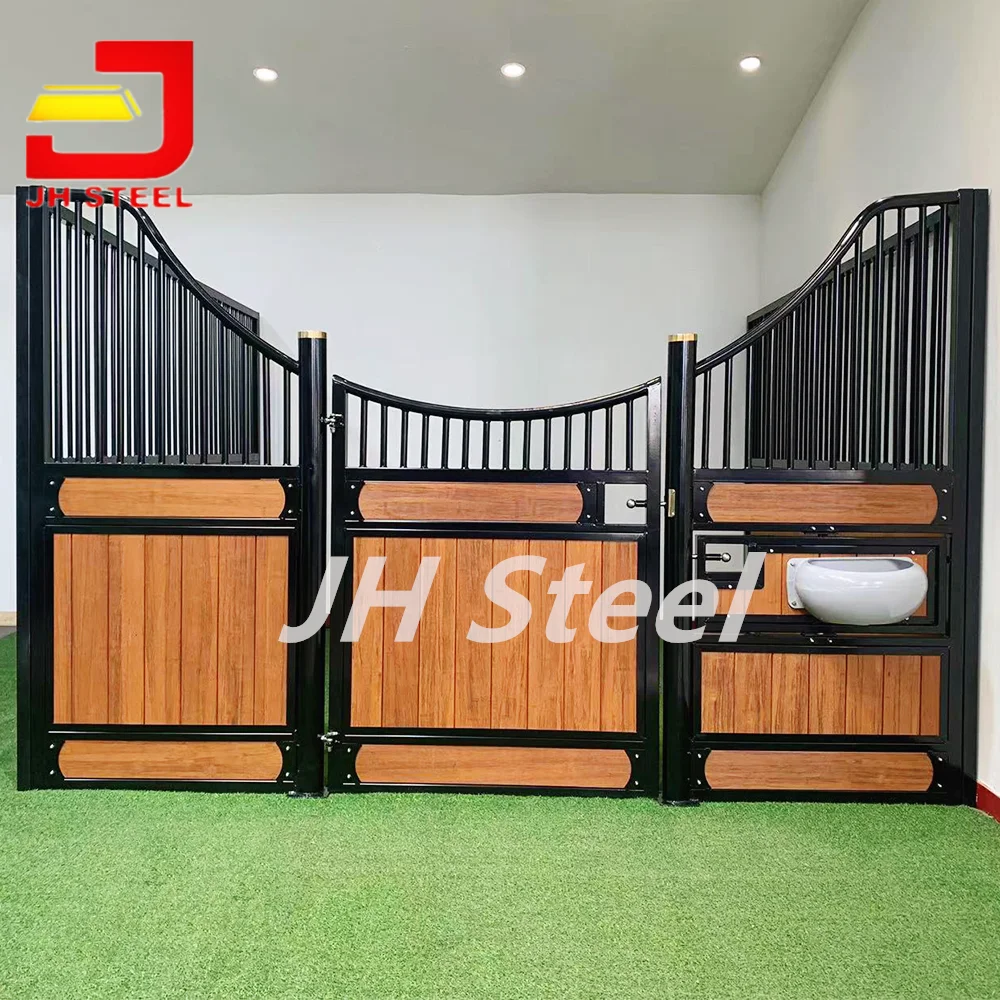 High Quality Affordable Galvanized Equipment Horse Stables Stall Box Front