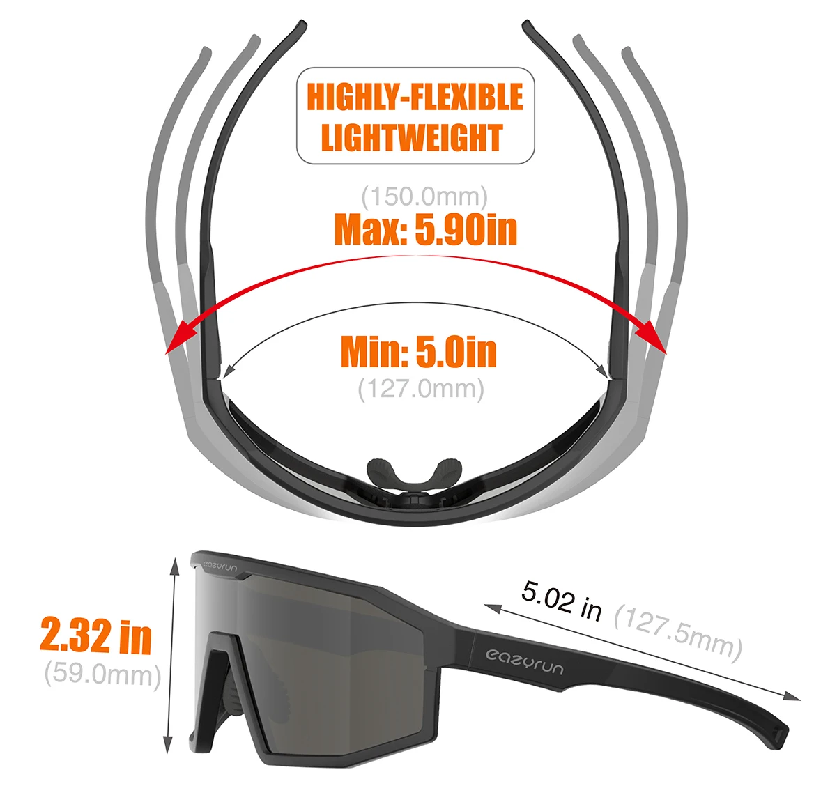 Taiwan vogue glasses frames eye glasses for Downhill Mountain Biking