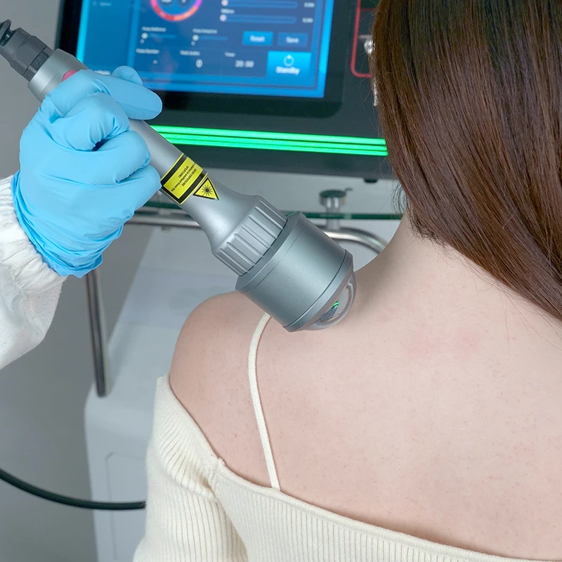 Advanced High-Intensity Class IV Laser Therapy 60W for Pain Management and Recovery in Farm Animals and Domestic Pets