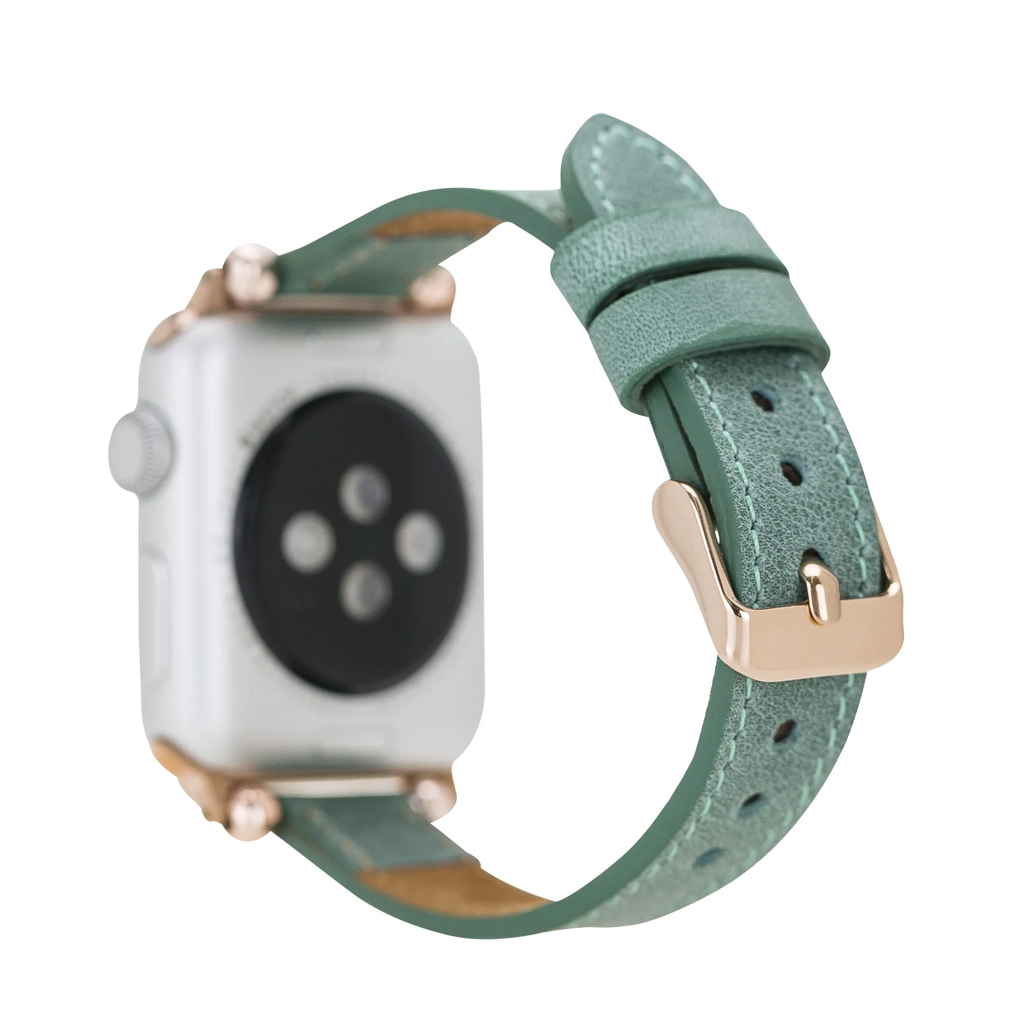 Ремешок из натуральной кожи для Apple Watch iWatch браслет искусственной уникального дизайна 38 мм 40 41 42 44 45