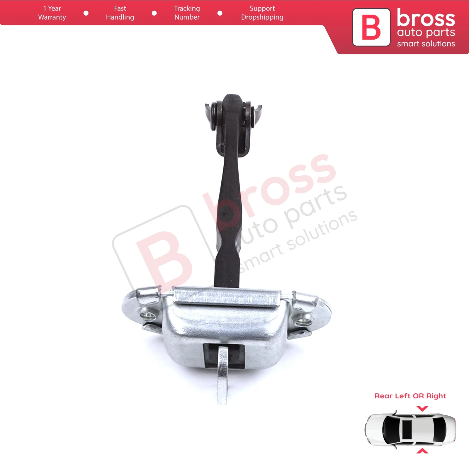 BDP1370 Rear Door Stop Check Assy Limiter Strap for Toyota Yaris Vitz MK3 P13 2010-2014 Vios P15 Verso S P12 Pre-Facelift 686305