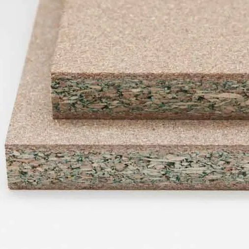 2023 Hot Sale Hot Press For Particle Board Raw Particle Board 18mm Furniture Particle Board
