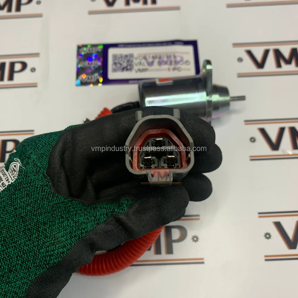 VOE 14521915 - Valve Solenoid for Volvo Excavators EC55C, EC27C, EW55B - High Quality New Condition Construction Machinery Parts