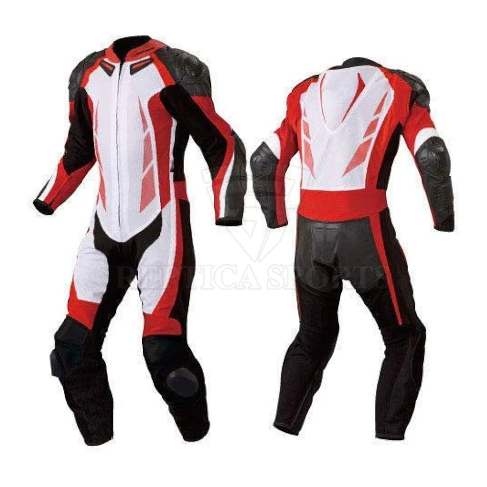 Piece Motorcycle Racing Motorbike Leather Suit 2024 Good Material Motorcycle Racing Suit With Pockets For Sale