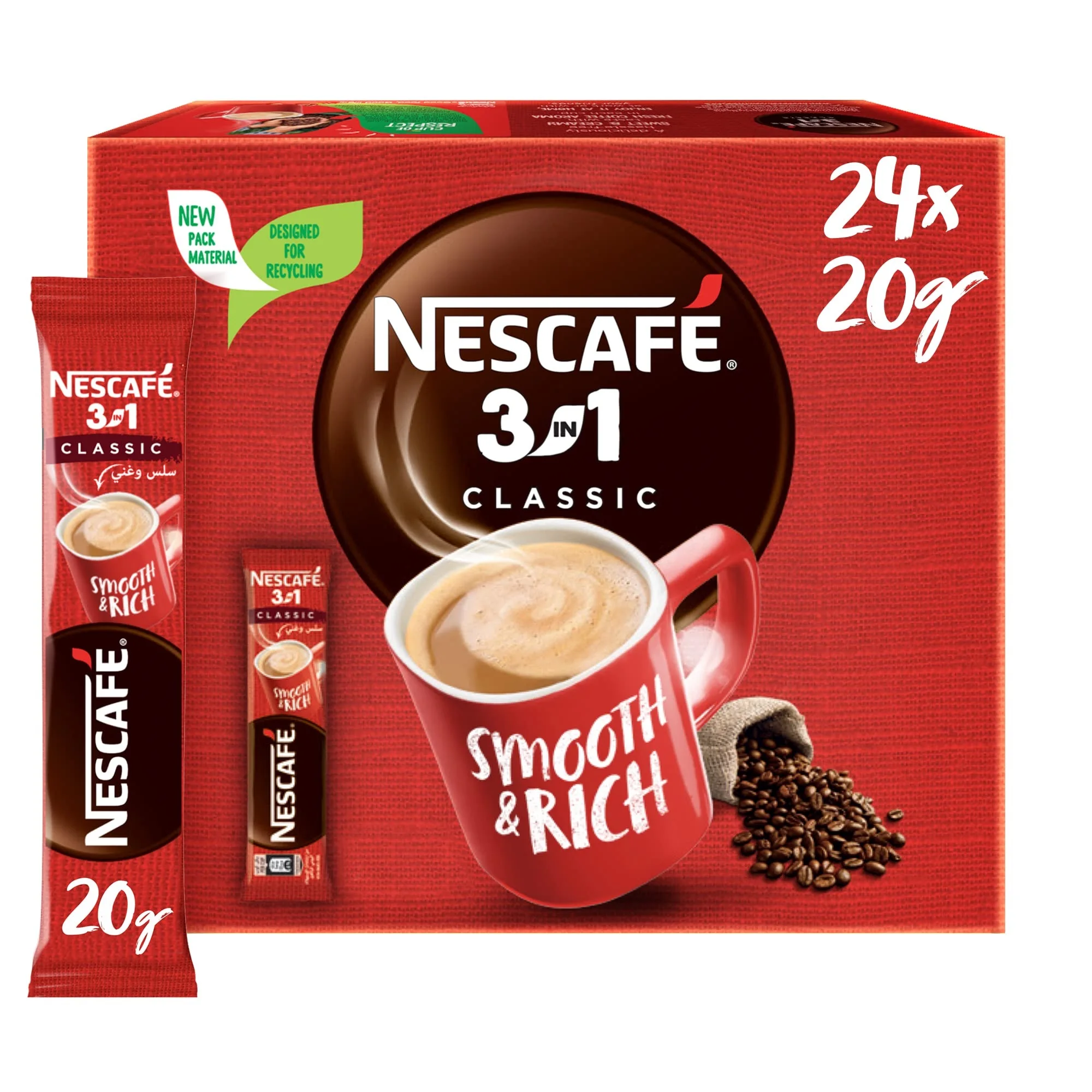 100 г высококачественный растворимый кофе nescafe Classic/nescafe Classic 3 в 1