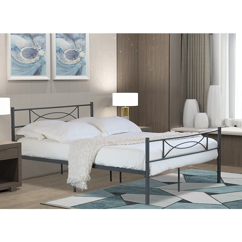 Best Metal Bed SATURN Best Affordable Platform Beds Suitable for Hostel Dormitory Bulk Buy in Low Cheap Price