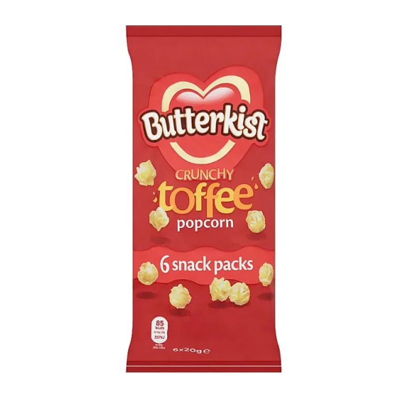 Butterkist Crunchy Toffee Popcorn 140g Snacks Wholesale Buy