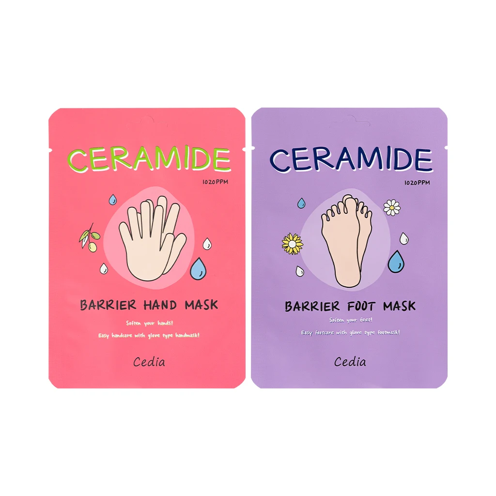 [CEDIA] Ceramide Barrier Mask - 1pcs (Hand & Foot) / Made in Korea